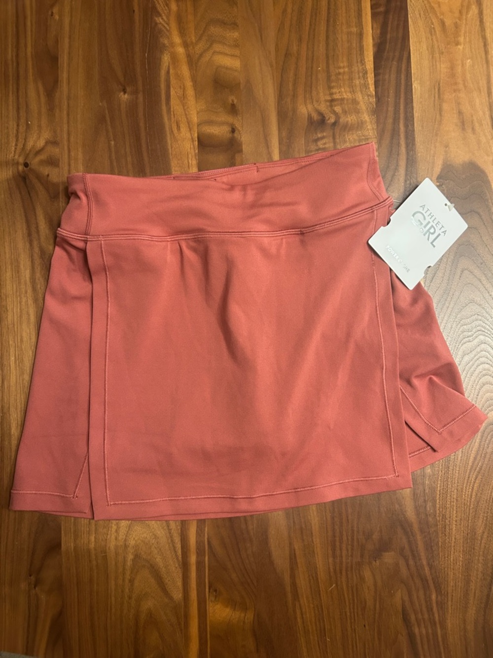 Athleta Girl Rose-Coral Performance Skort